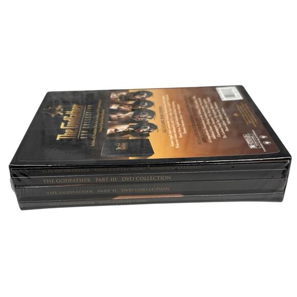 SEALED "The Godfather" Movie DVD Collection Set 2001 - 5-Disc Trilogy BRAND NEW - Picture 16 of 16